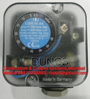 Manufacturers Exporters and Wholesale Suppliers of Dungs gas pressure switch LGW 50 A4 Mumbai Maharashtra